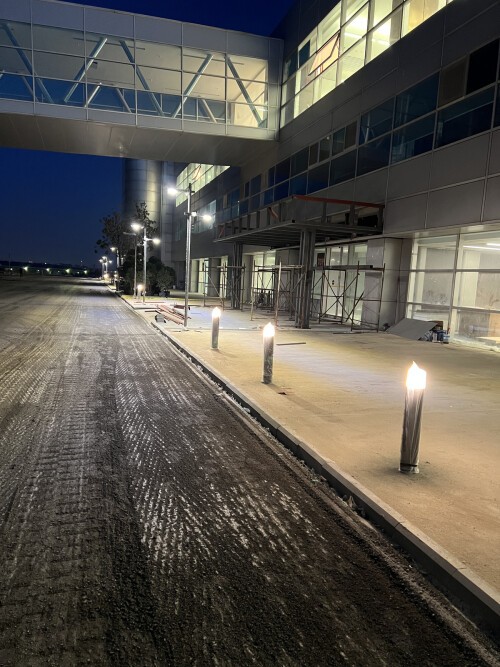 Atatürk Havalimanı Çevre Aydınlatma Projesi